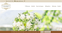 Desktop Screenshot of eventfloristin.at